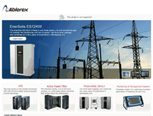 Tablet Screenshot of ablerexusa.com